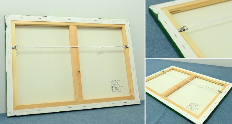 Original Minimalism Boat Painting by Paul Chong