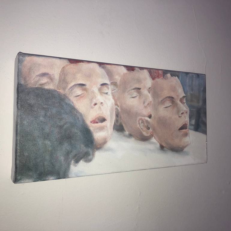 Original Conceptual Politics Painting by Bastien Marshal