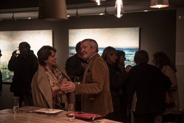 Original Impressionism Landscape Painting by Marcela Ambrois