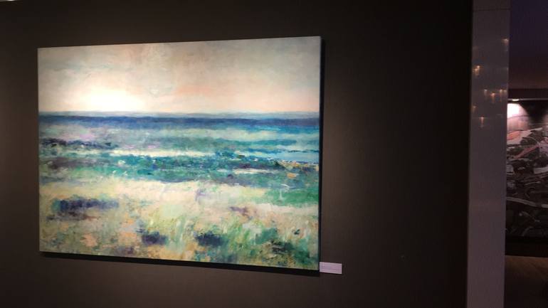 Original Impressionism Landscape Painting by Marcela Ambrois