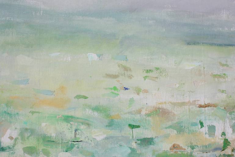 Original Art Deco Abstract Painting by Marcela Ambrois