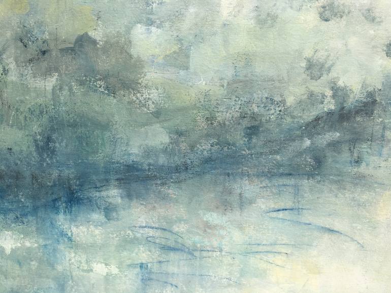 Original Abstract Expressionism Landscape Painting by Marcela Ambrois