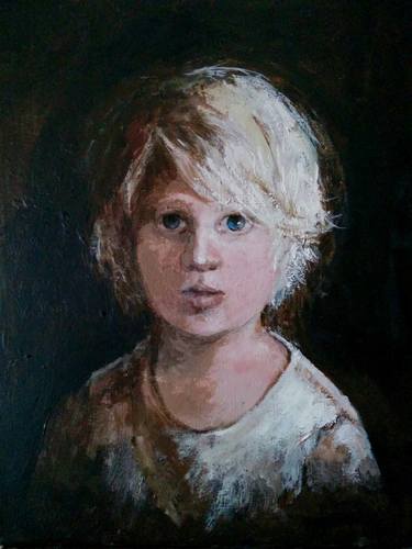 Original Portrait Painting by Alexandra Connor