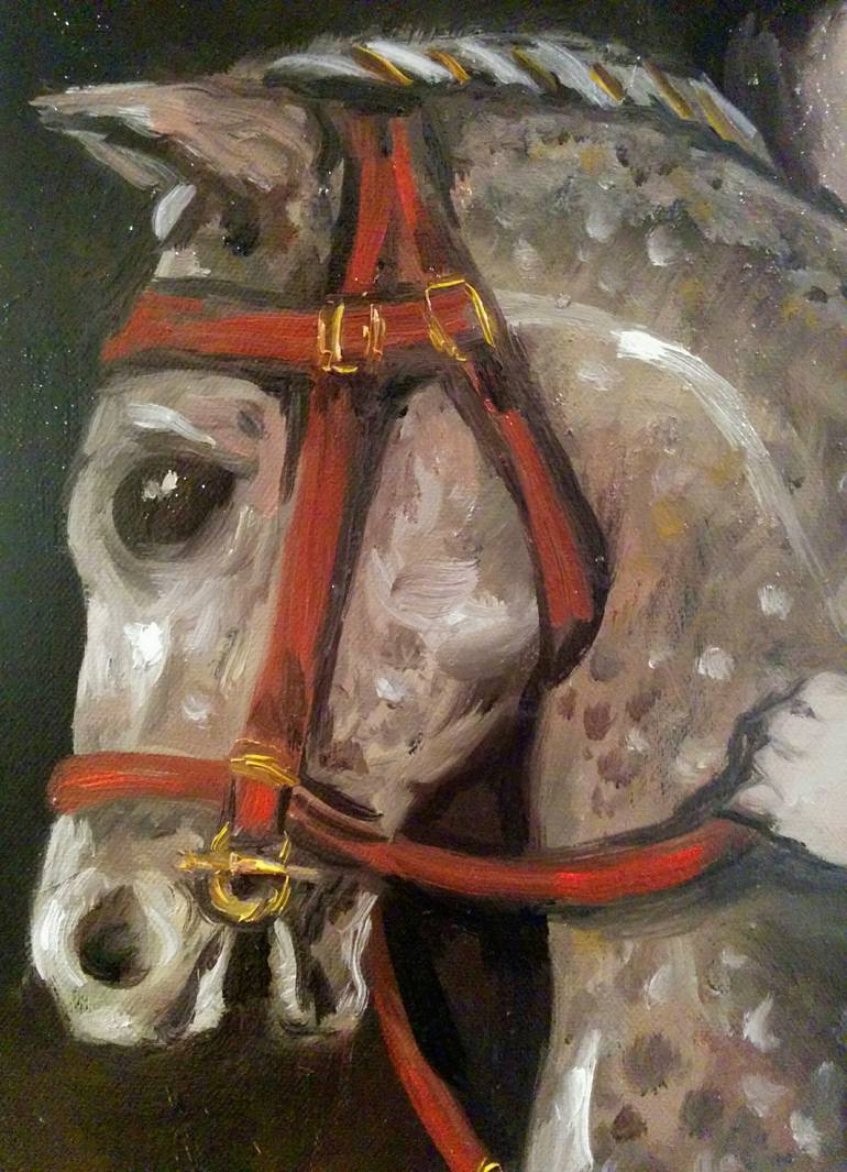 Original Photorealism Children Painting by Alexandra Connor