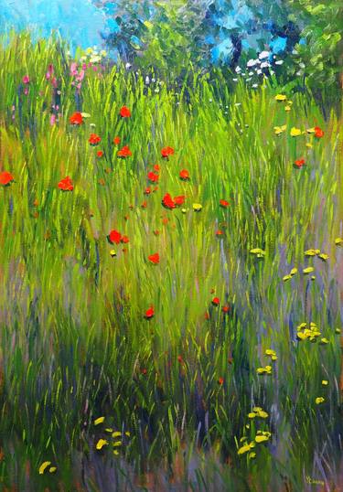 Original Impressionism Landscape Paintings by Yuanyuan Liu