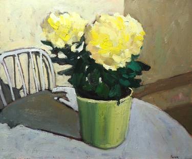 Original Impressionism Still Life Paintings by Yuanyuan Liu