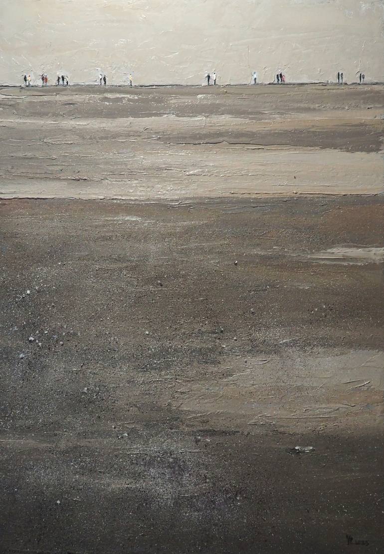 Original Impressionism Seascape Painting by Yuanyuan Liu