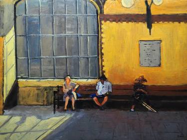 Original Impressionism Landscape Paintings by Yuanyuan Liu