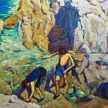 Summer on the Rocks by Yuanyuan Liu