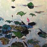 Lotus leaves by Yuanyuan Liu