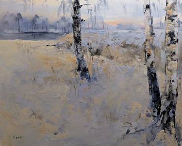 Original Impressionism Landscape Paintings by Yuanyuan Liu