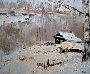 Original Impressionism Landscape Paintings by Yuanyuan Liu
