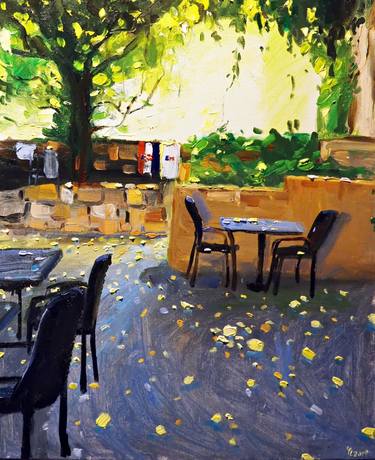 Original Impressionism Landscape Paintings by Yuanyuan Liu