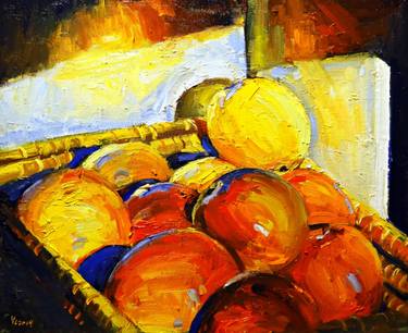 Original Impressionism Still Life Paintings by Yuanyuan Liu