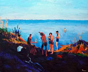 Original Impressionism Landscape Paintings by Yuanyuan Liu