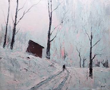 Original Impressionism Landscape Paintings by Yuanyuan Liu