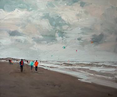 Original Impressionism Seascape Paintings by Yuanyuan Liu