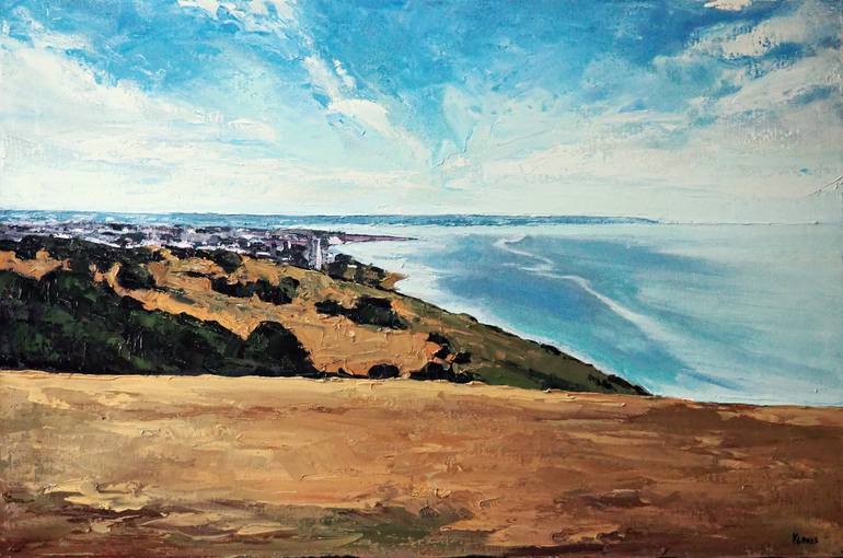 Original Impressionism Landscape Paintings by Yuanyuan Liu