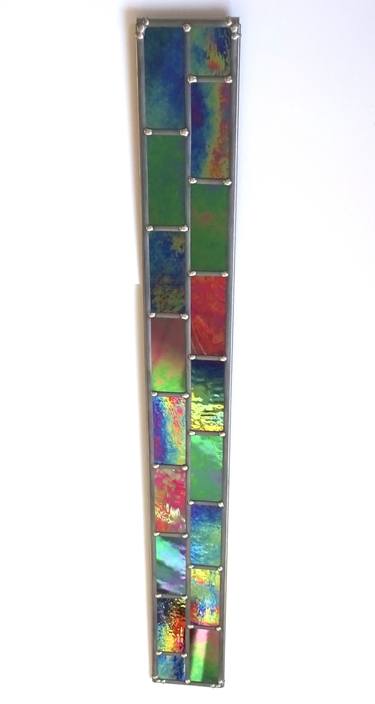 Glass "Stronger Together" - Stained Glass Wall Art thumb
