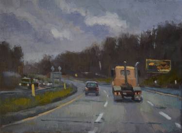Original Realism Transportation Paintings by Frank Bruckmann