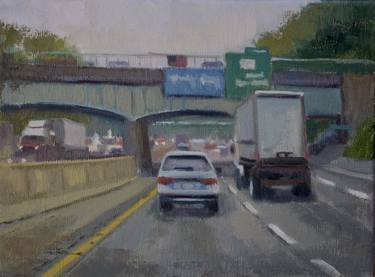 Original Realism Transportation Paintings by Frank Bruckmann