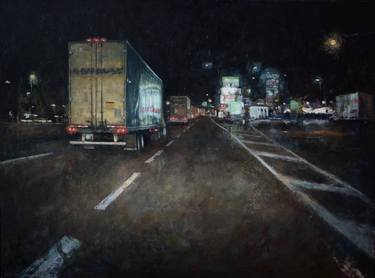 Original Transportation Paintings by Frank Bruckmann