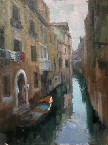 Original Fine Art Travel Paintings by Frank Bruckmann