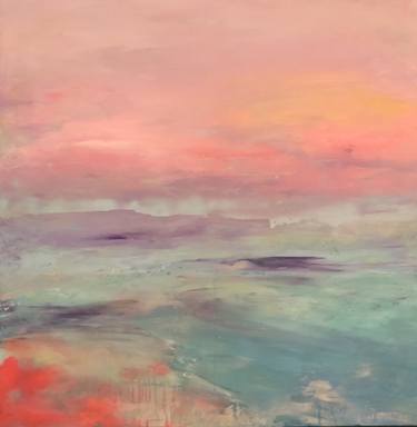 Original Abstract Beach Paintings by Antonia Thompson