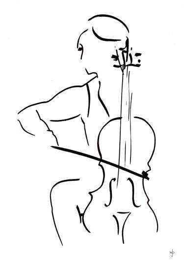 Original Music Drawings by David Jones