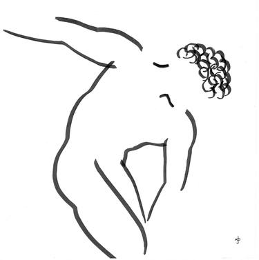 Original Minimalism Classical mythology Drawings by David Jones