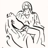 Pieta - Hommage to Michelangelo by David Jones
