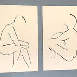 Diptych #003 by David Jones