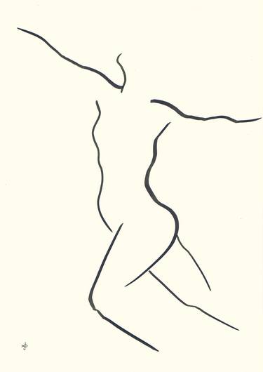 Original Nude Drawings by David Jones