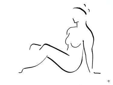 Original Nude Drawings by David Jones