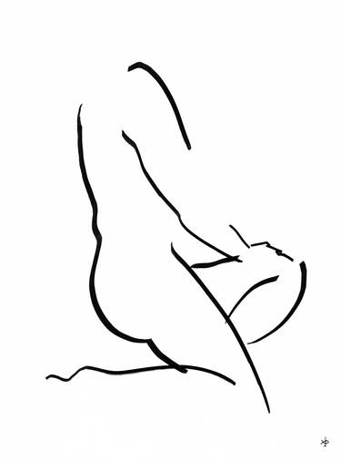 Print of Abstract Nude Drawings by David Jones
