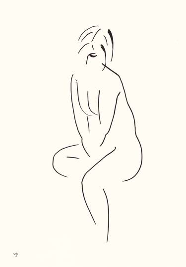 Original Nude Drawings by David Jones