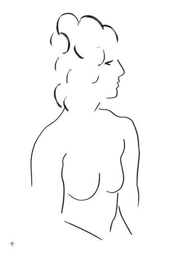 Print of Nude Drawings by David Jones