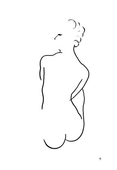 Original Nude Drawings by David Jones