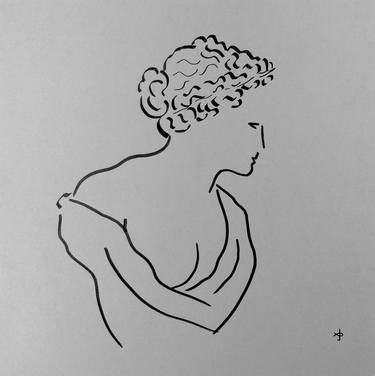 Original Figurative Classical mythology Drawings by David Jones