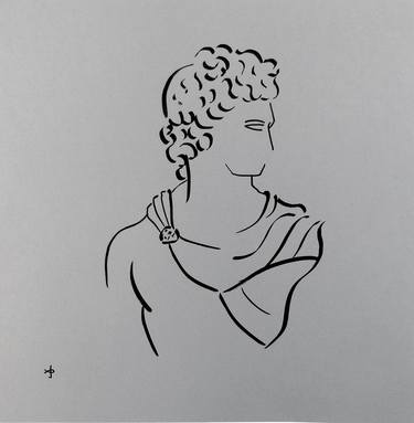 Original Classical mythology Drawings by David Jones