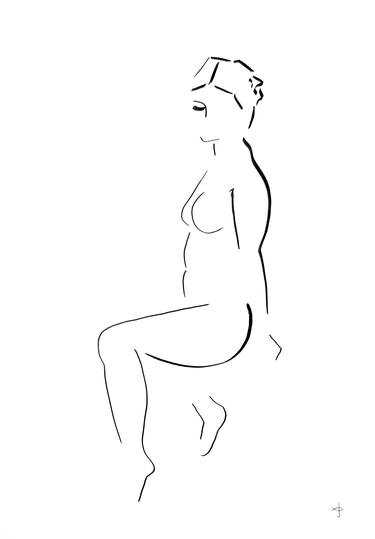 Original Nude Drawings by David Jones