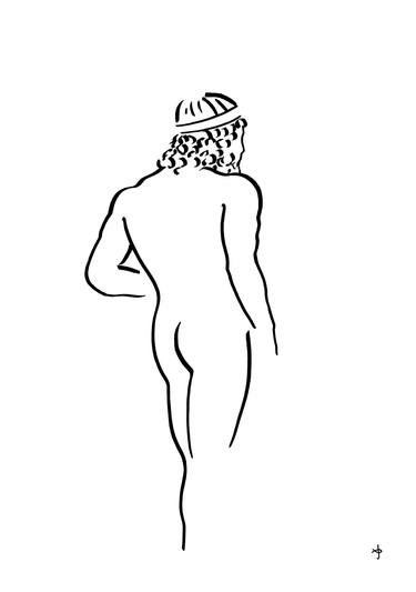 Original Classical mythology Drawings by David Jones