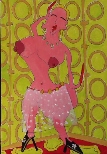 Saatchi Art Artist patrick szymanek; Drawings, “Homage to Henri Matisse, odalisque” #art