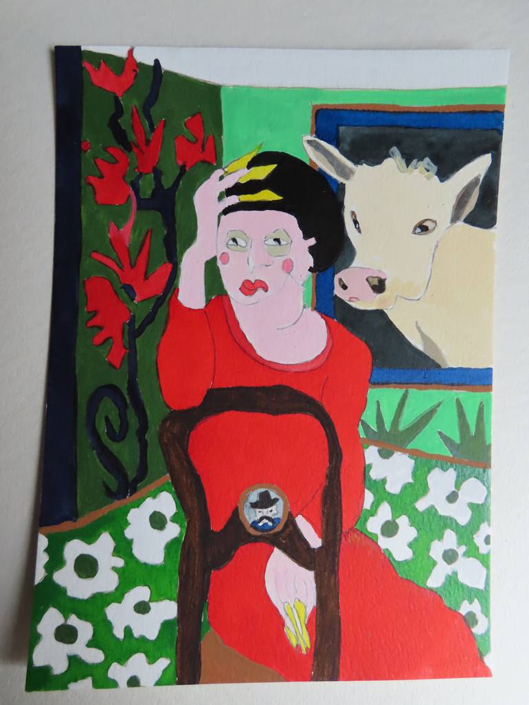 Original Realism Women Drawing by Patrick Szymanek