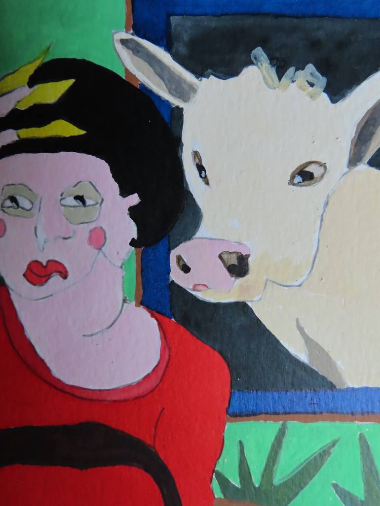 Original Realism Women Drawing by Patrick Szymanek