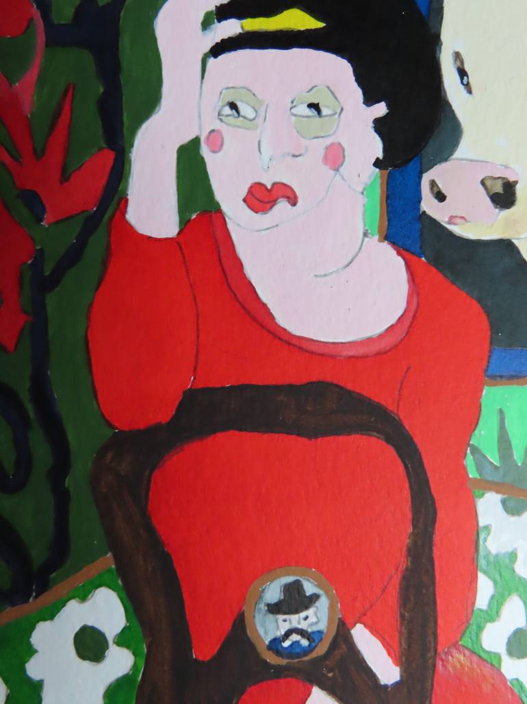 Original Realism Women Drawing by Patrick Szymanek