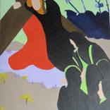 Homage to Maurice Denis, the road to Calvary by patrick szymanek