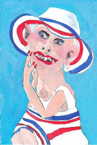 Homage to Maurice Ehlinger,portrait of Madame Ehlinger thumb