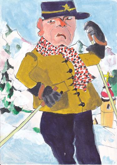 Homage to Arthur Hayward, the skier thumb