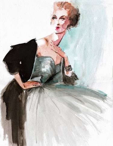 Original Fashion Drawings by Anya Dee